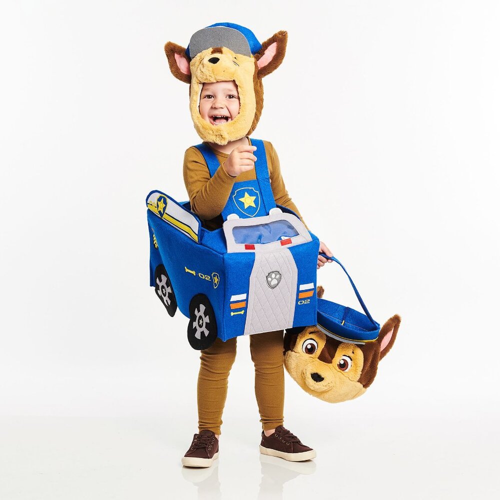 Pottery Barn Kids Paw Patrol Chase costume, 4-6Y
